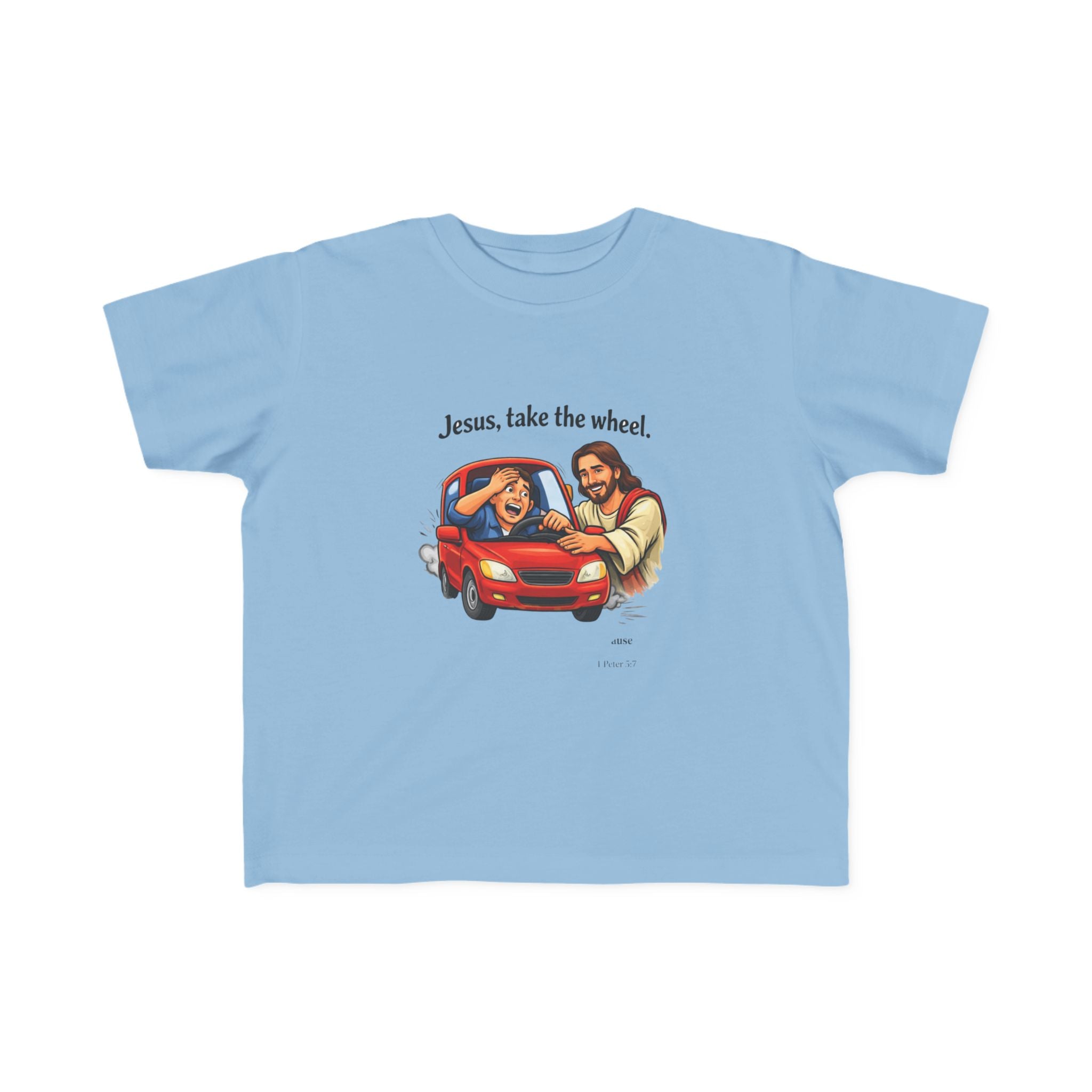 Copy of Toddler T-Shirt – "The Lord Will Guide You Always" Cute Christian Kids Tee