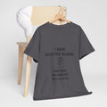 Copy of Copy of Copy of Copy of Gym Funny T‑Shirt - "Admit It The Gym is More Fun When I'm Here" Weightlifting Tee