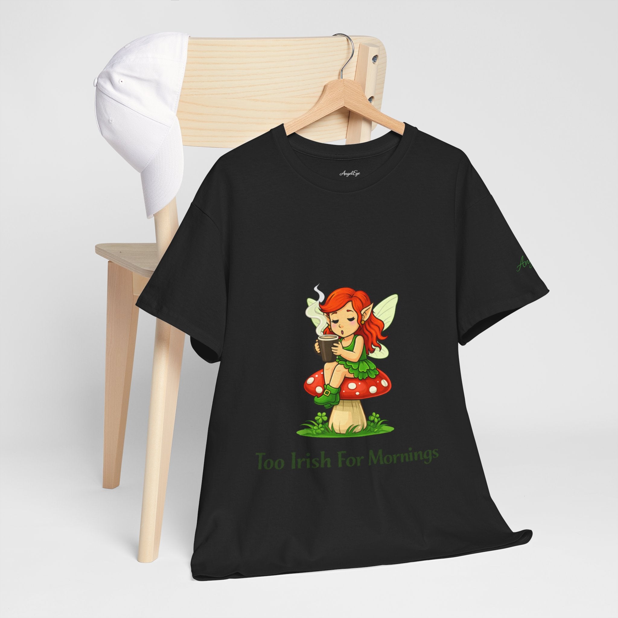 Copy of Copy of T‑Shirt — "Zero Luck Given" Irish Fairy St. Patrick’s Day Tee