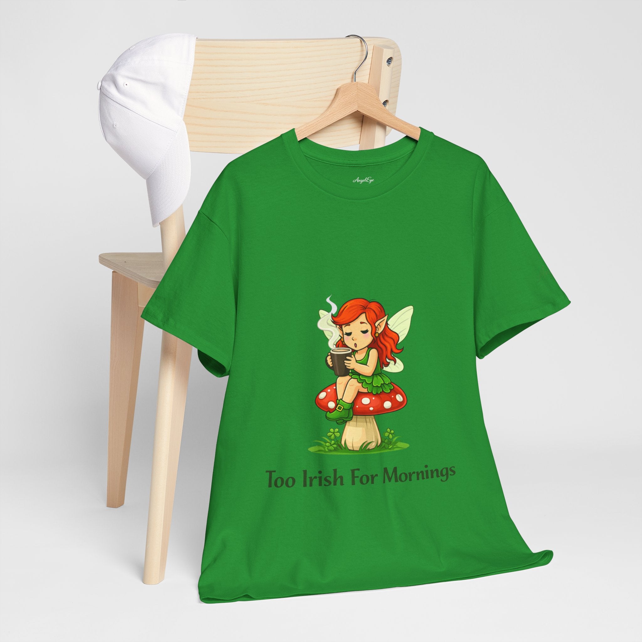 Copy of Copy of T‑Shirt — "Zero Luck Given" Irish Fairy St. Patrick’s Day Tee