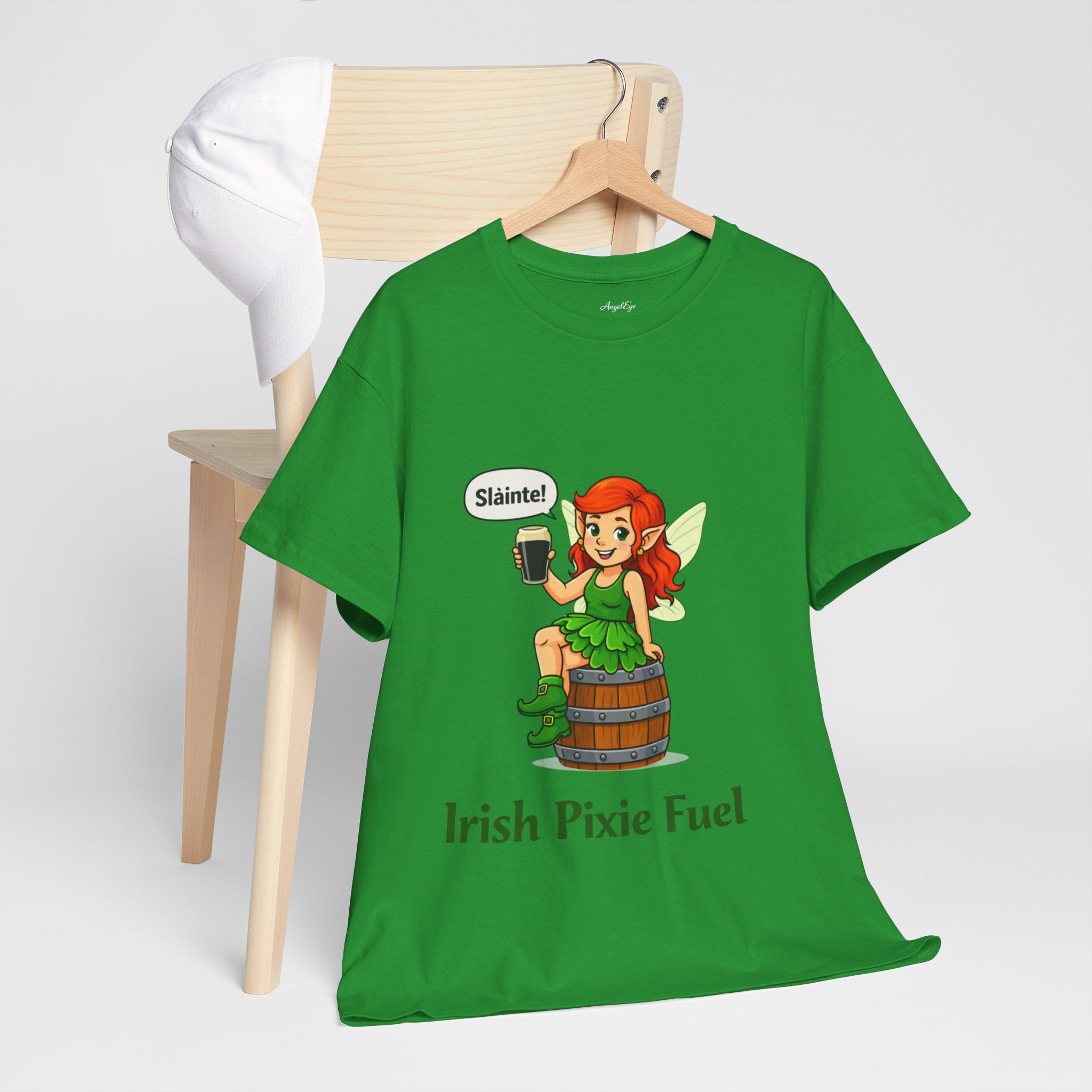 Copy of Copy of Copy of Copy of T‑Shirt — "Zero Luck Given" Irish Fairy St. Patrick’s Day Tee