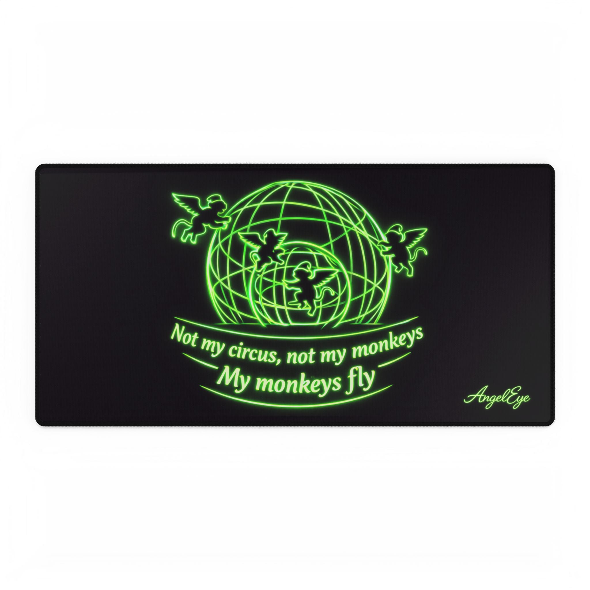 Copy of Desk Mat — "Wind Your Neck In, You're Not a Giraffe" Funny Office Mouse Pad