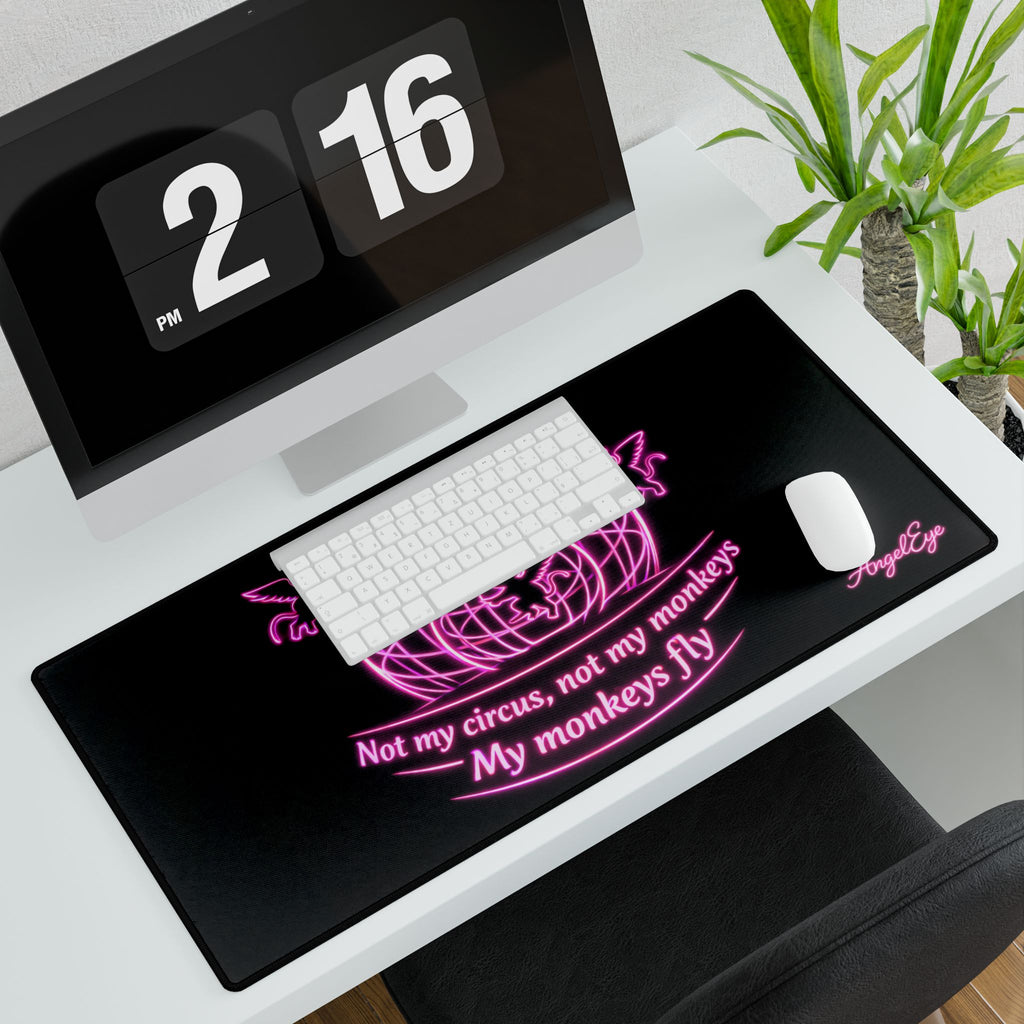Copy of Desk Mat — "Wind Your Neck In, You're Not a Giraffe" Funny Office Mouse Pad