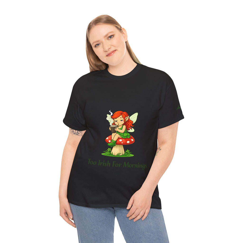 Copy of Copy of T‑Shirt — "Zero Luck Given" Irish Fairy St. Patrick’s Day Tee