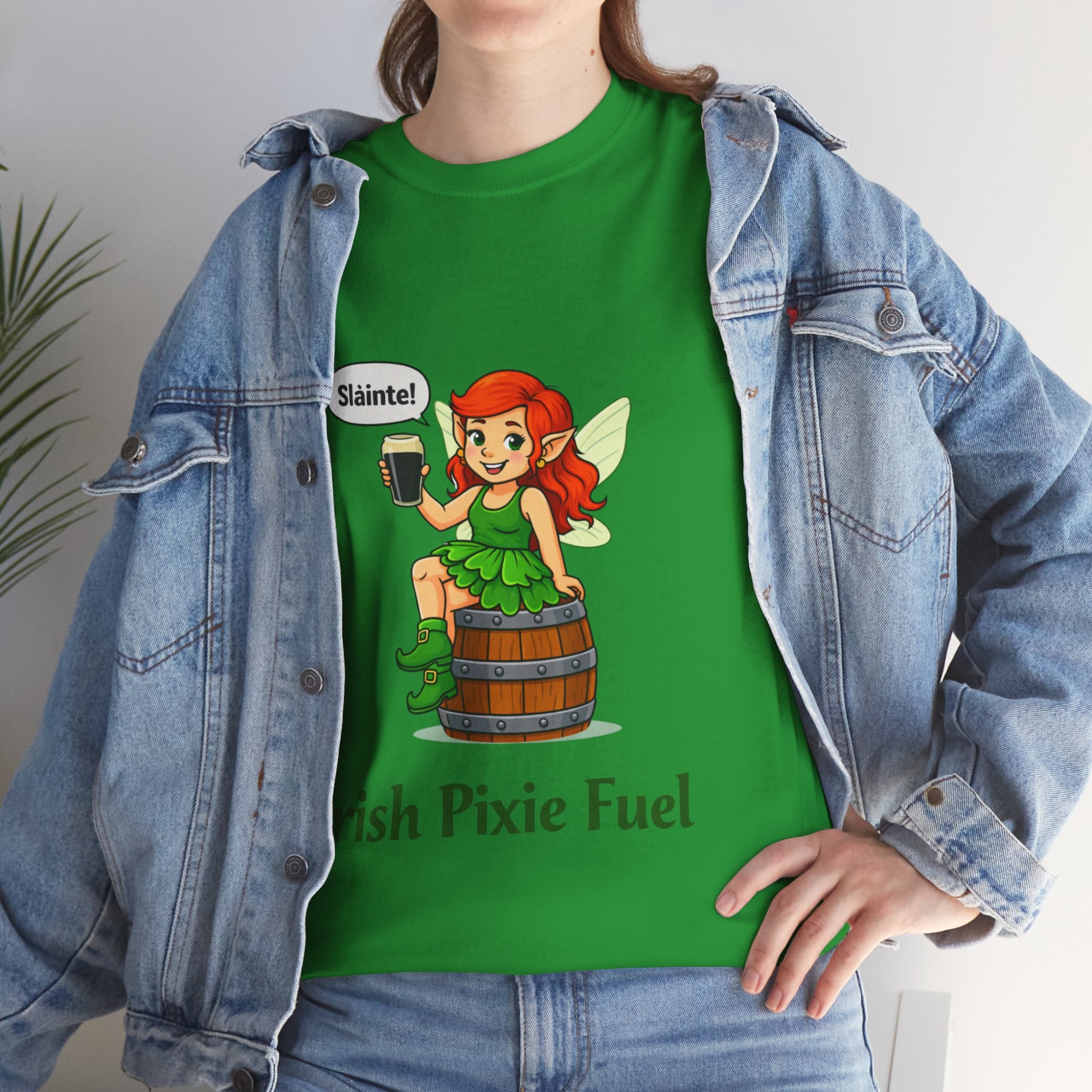 Copy of Copy of Copy of Copy of T‑Shirt — "Zero Luck Given" Irish Fairy St. Patrick’s Day Tee