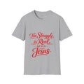 Christian T-Shirt “The Struggle Is Real but so is Jesus” — Inspirational Faith Tee