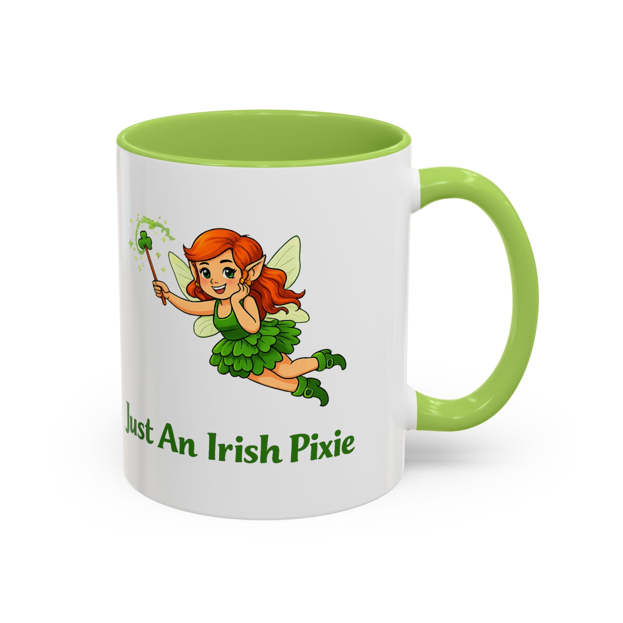 Copy of St. Patrick's Day Fairy Accent Coffee Mug – "I'm Lookin' Sham-rockin' Today" (11/15oz)