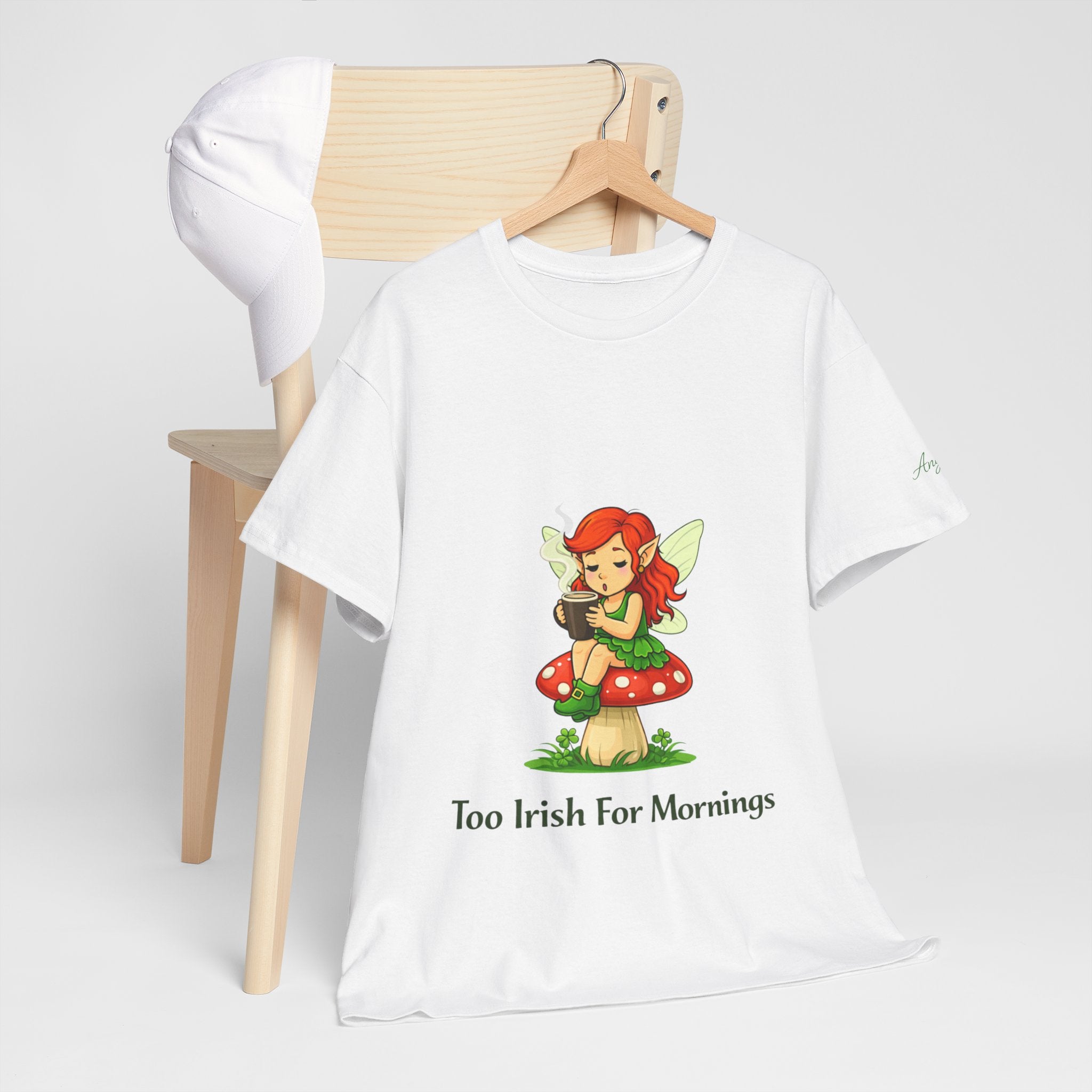 Copy of Copy of T‑Shirt — "Zero Luck Given" Irish Fairy St. Patrick’s Day Tee