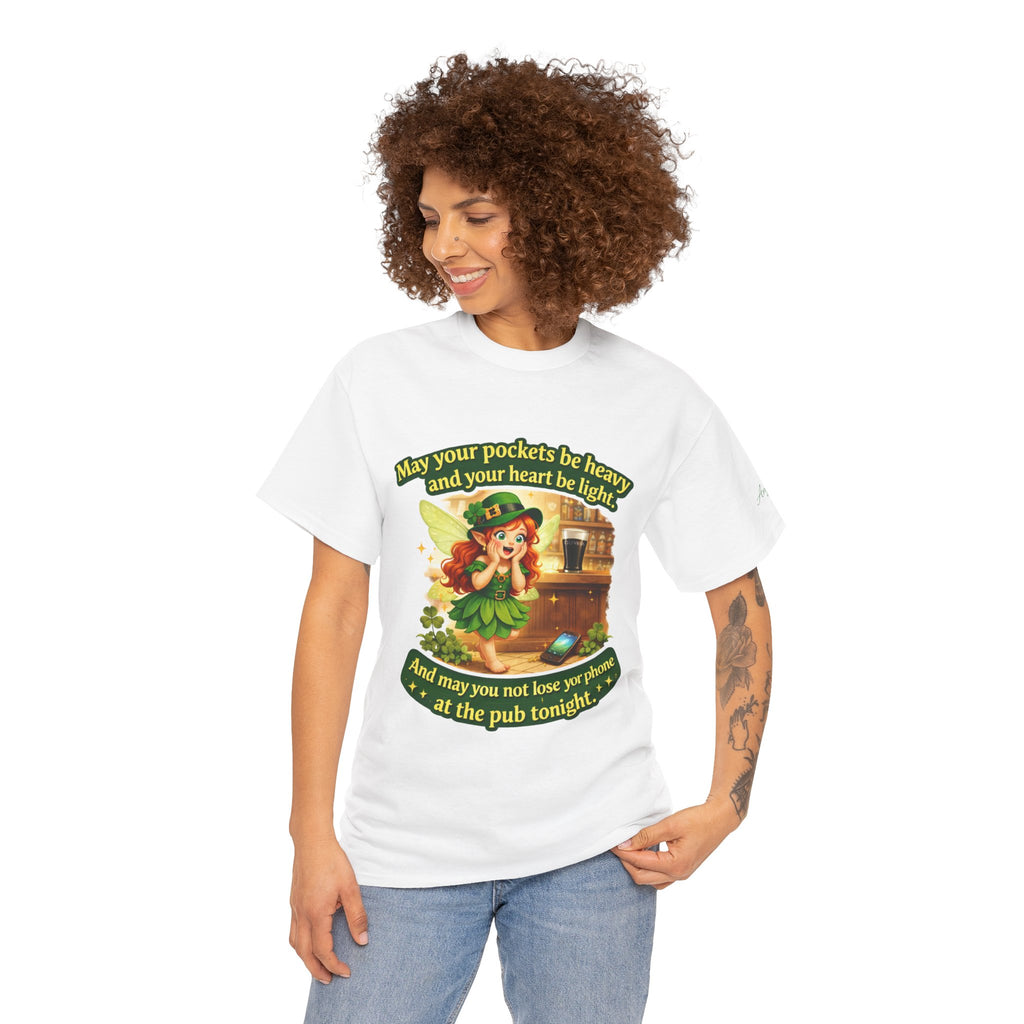 Copy of Copy of T‑Shirt — "Zero Luck Given" Irish Fairy St. Patrick’s Day Tee