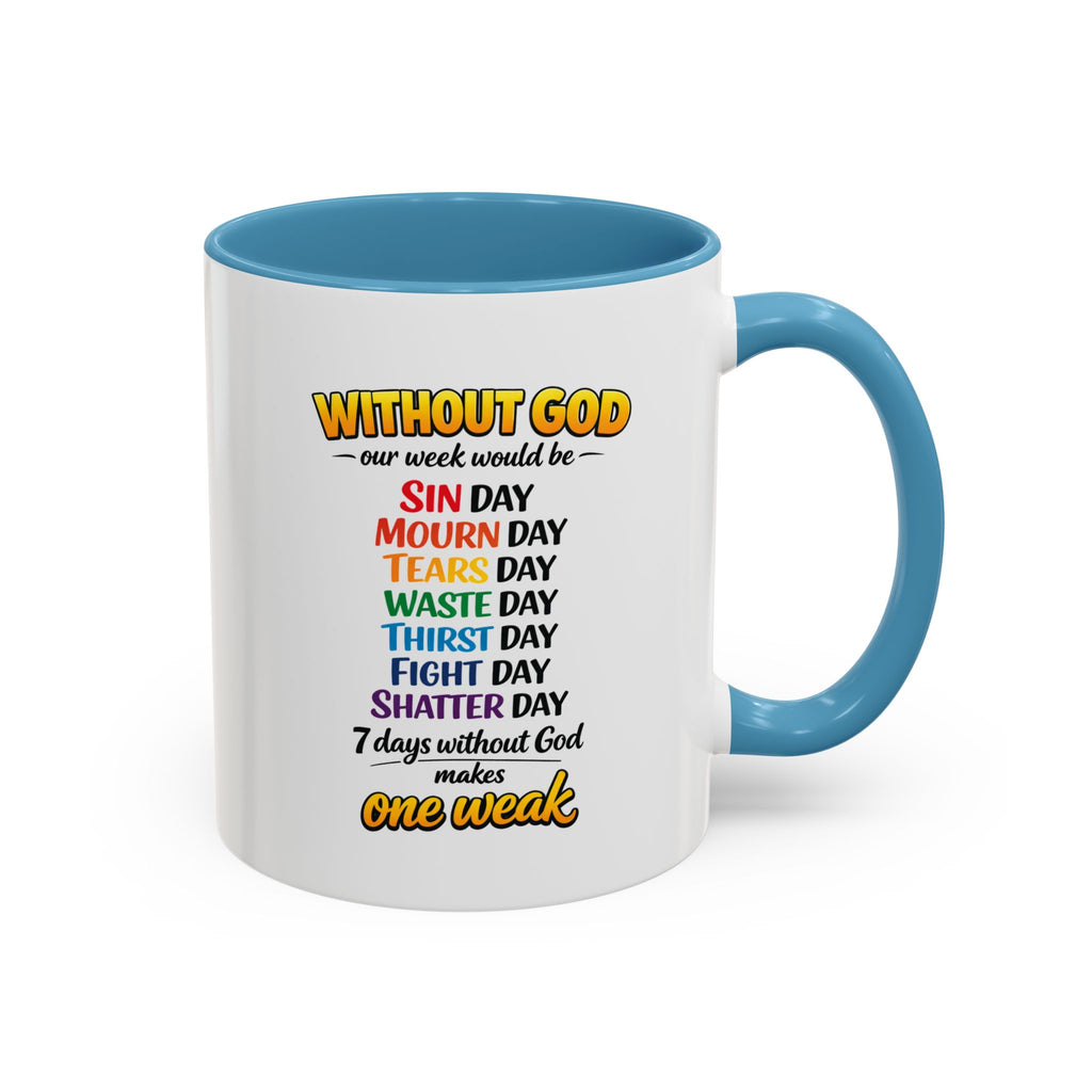 Copy of Christian Coffee Mug – "The Struggle is Real but so is Jesus" Accent Mug