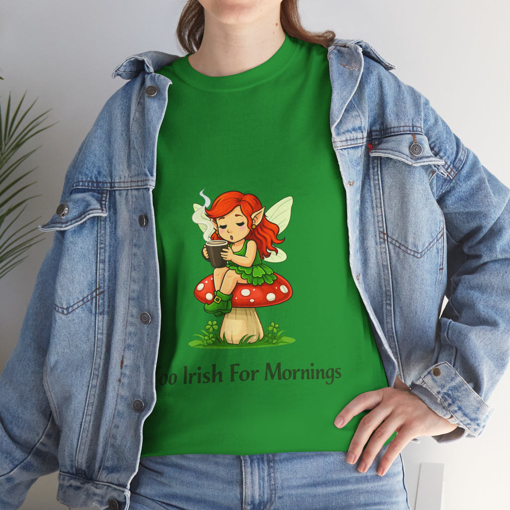 Copy of Copy of T‑Shirt — "Zero Luck Given" Irish Fairy St. Patrick’s Day Tee