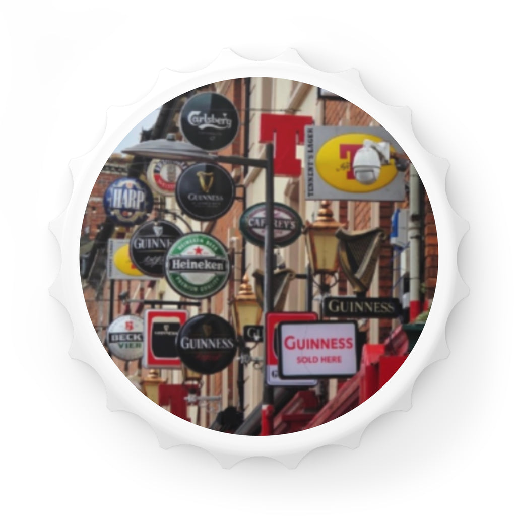 Pub Signs Bottle Opener/ Fridge Magnet