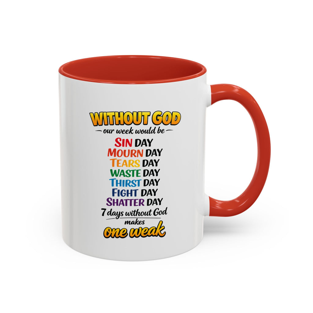 Copy of Christian Coffee Mug – "The Struggle is Real but so is Jesus" Accent Mug