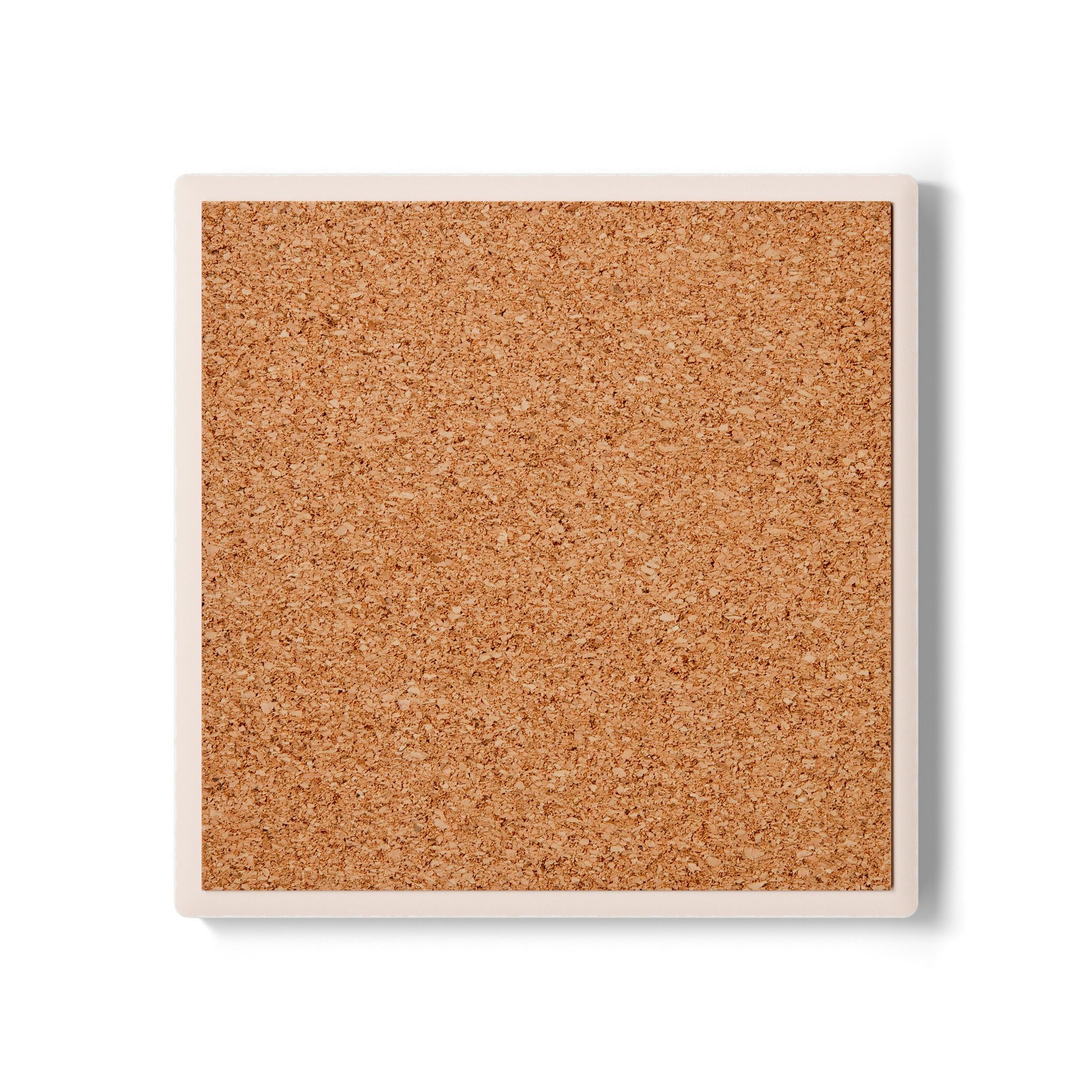 Catch Up with Jesus Ceramic Coaster – Funny Ketchup & Faith Kitchen Coaster
