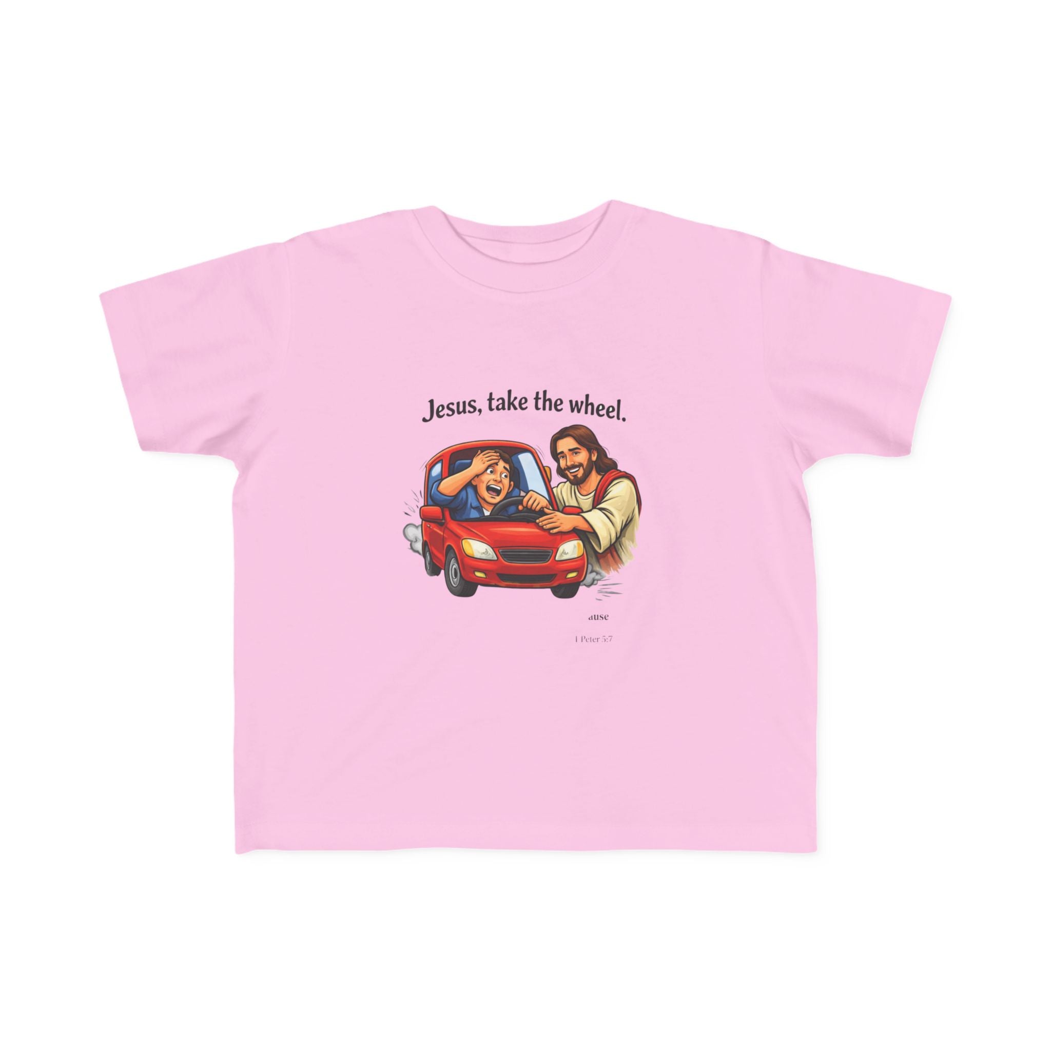 Copy of Toddler T-Shirt – "The Lord Will Guide You Always" Cute Christian Kids Tee