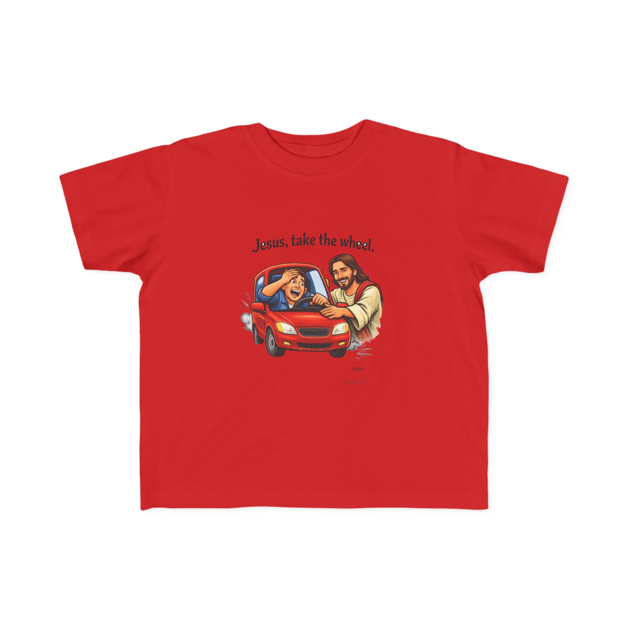 Copy of Toddler T-Shirt – "The Lord Will Guide You Always" Cute Christian Kids Tee