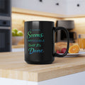 Copy of Copy of God Is Still Writing Your Story 15oz Black Mug — Inspirational Christian Coffee Cup