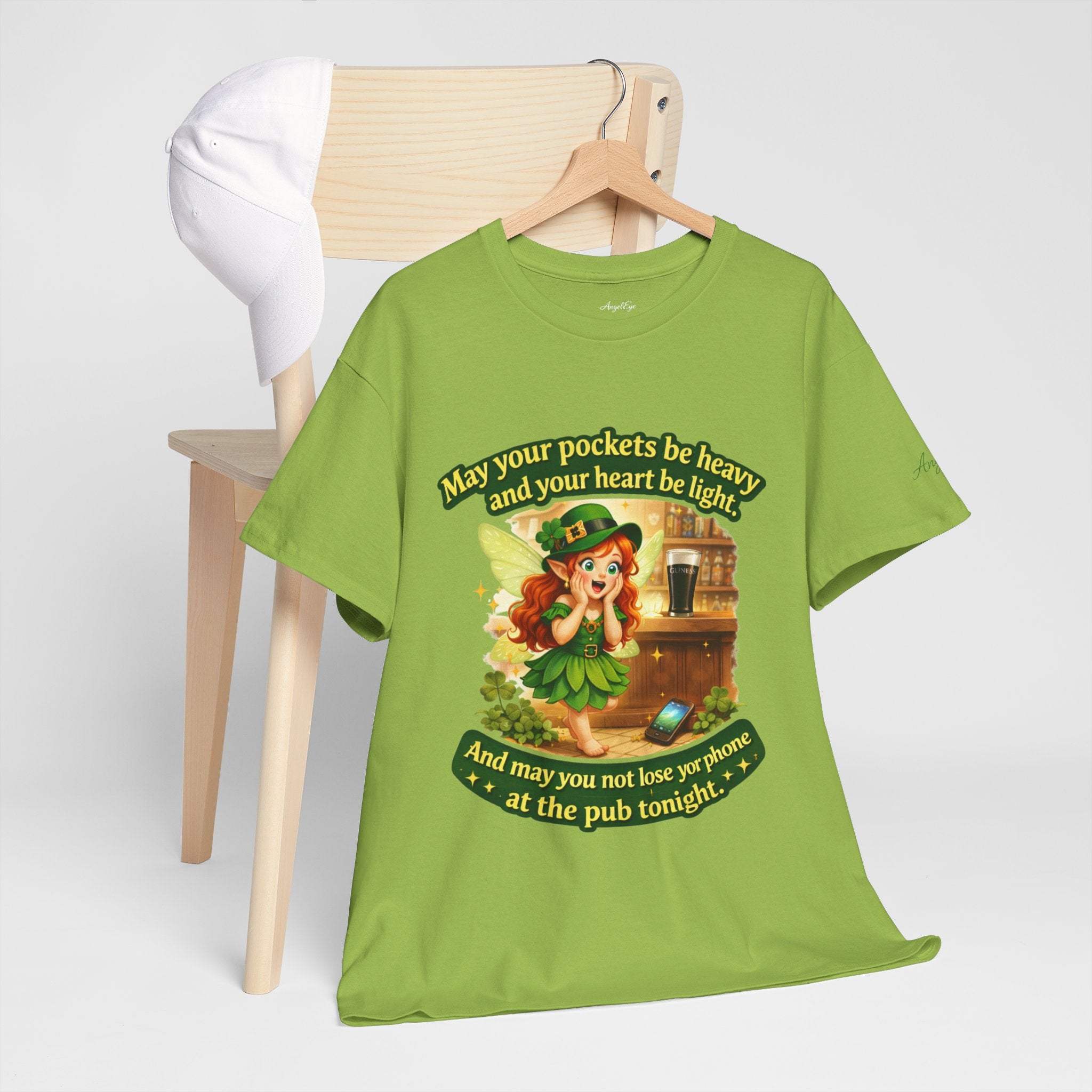 Copy of Copy of T‑Shirt — "Zero Luck Given" Irish Fairy St. Patrick’s Day Tee