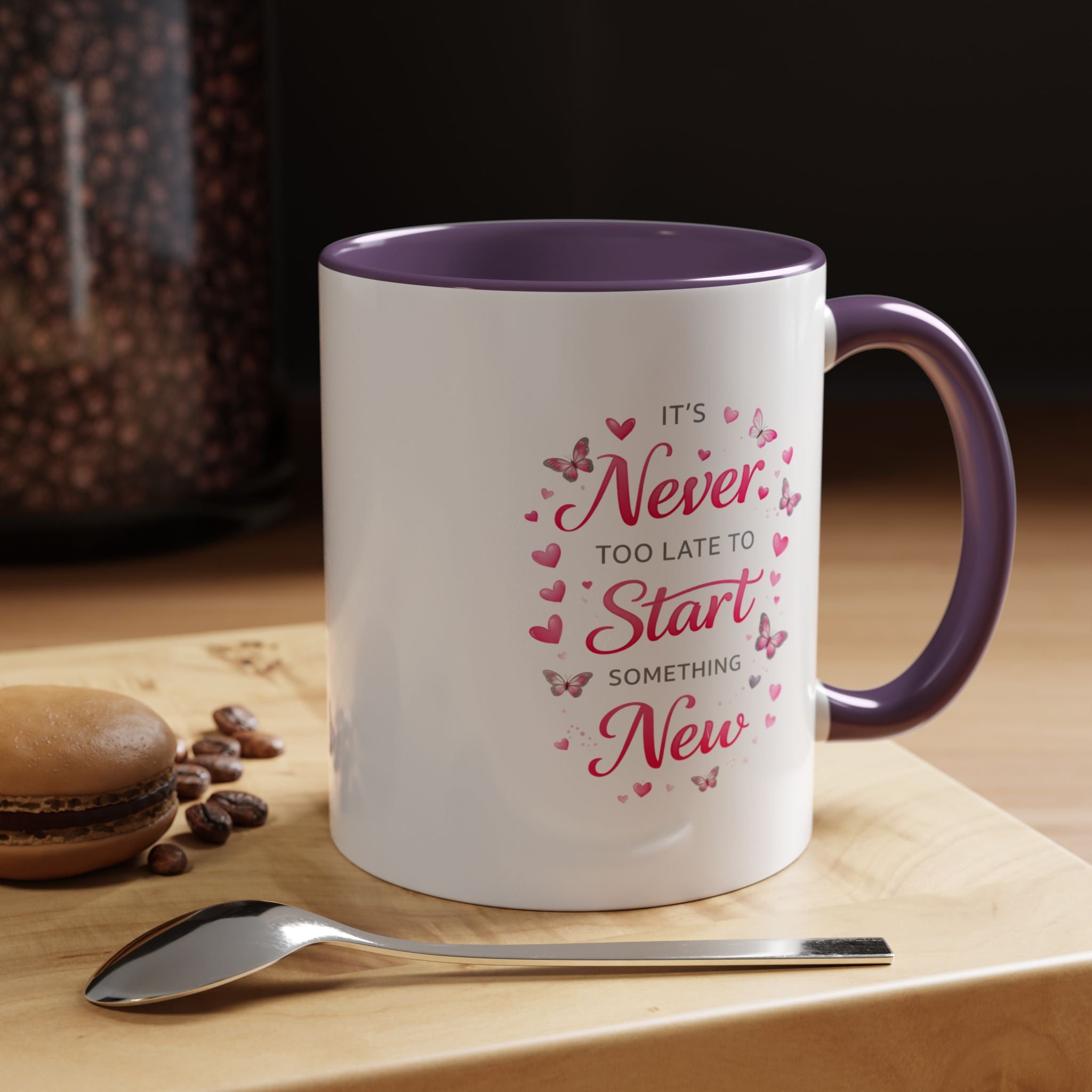 Copy of Copy of Christian Coffee Mug – "The Struggle is Real but so is Jesus" Accent Mug