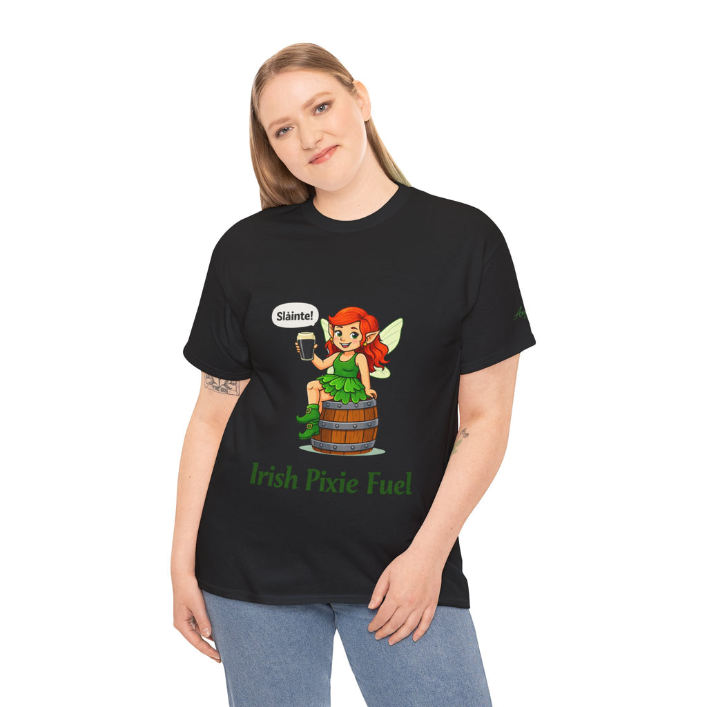 Copy of Copy of Copy of Copy of T‑Shirt — "Zero Luck Given" Irish Fairy St. Patrick’s Day Tee