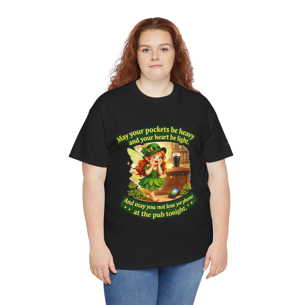 Copy of Copy of T‑Shirt — "Zero Luck Given" Irish Fairy St. Patrick’s Day Tee