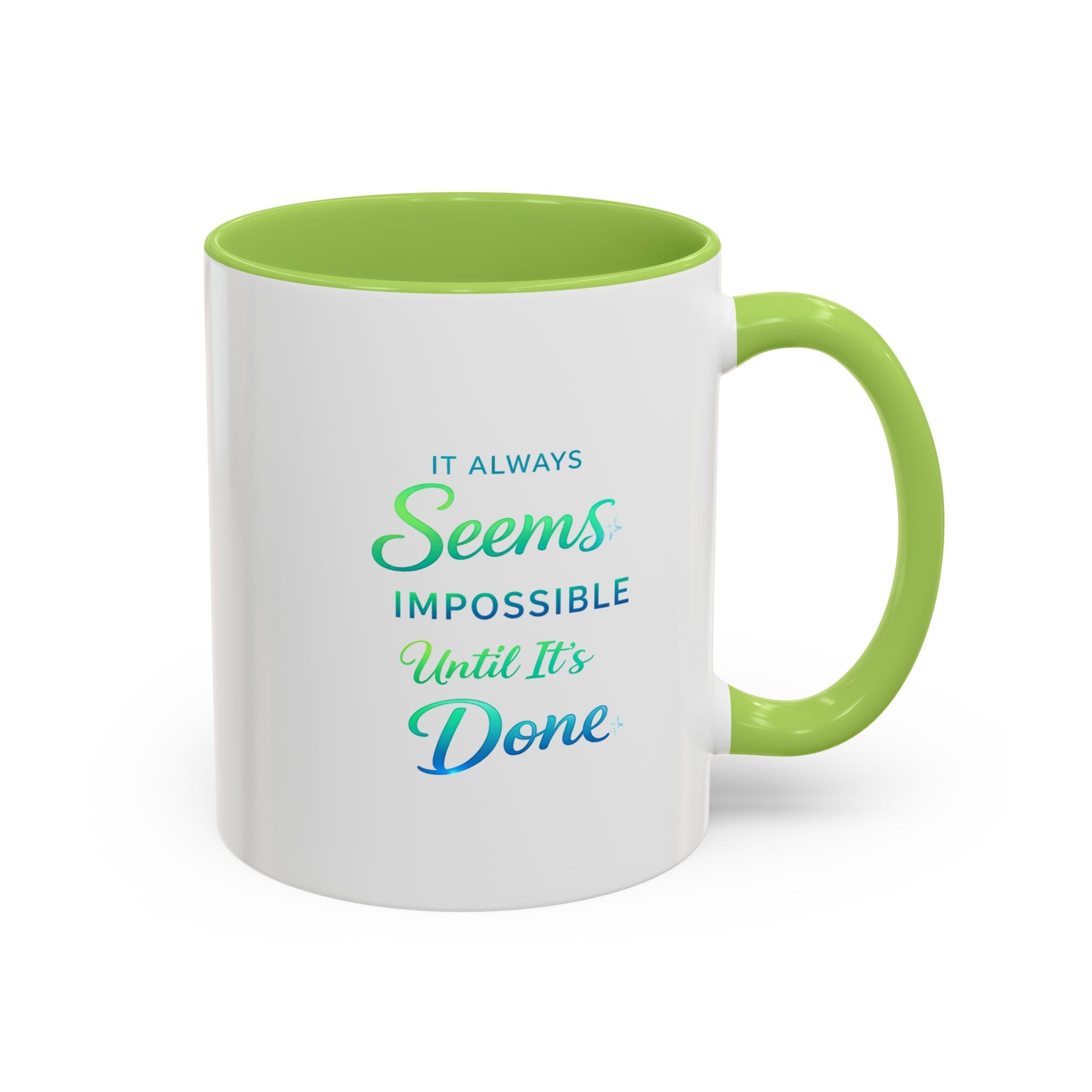 Copy of Copy of Copy of Christian Coffee Mug – "The Struggle is Real but so is Jesus" Accent Mug