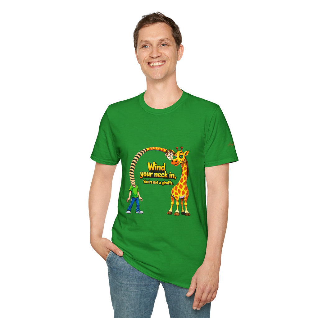 Giraffe 'Wind Your Neck In' Graphic T-Shirt