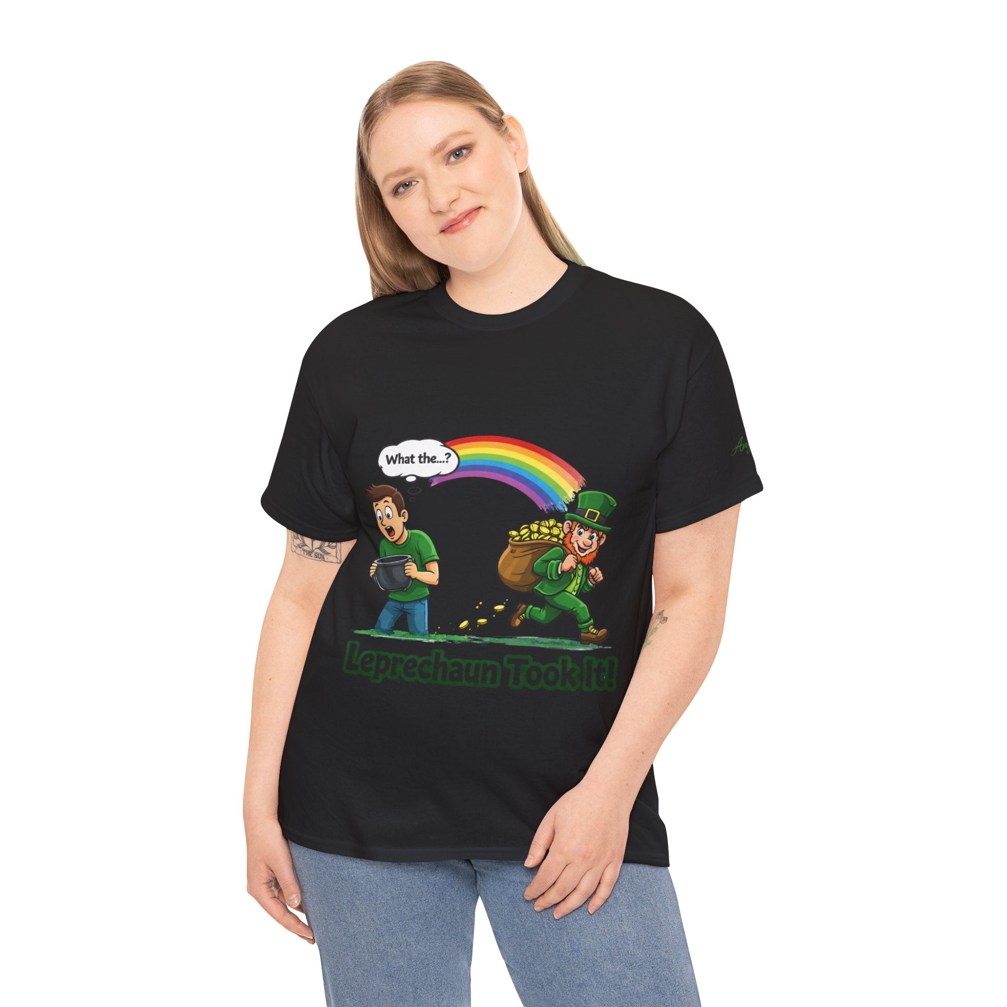 Copy of Copy of Copy of Copy of Copy of T‑Shirt — "Zero Luck Given" Irish Fairy St. Patrick’s Day Tee