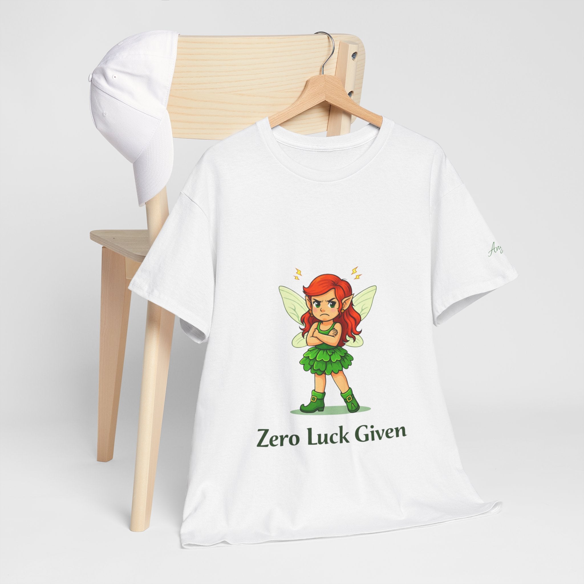 Copy of T‑Shirt — "Zero Luck Given" Irish Fairy St. Patrick’s Day Tee