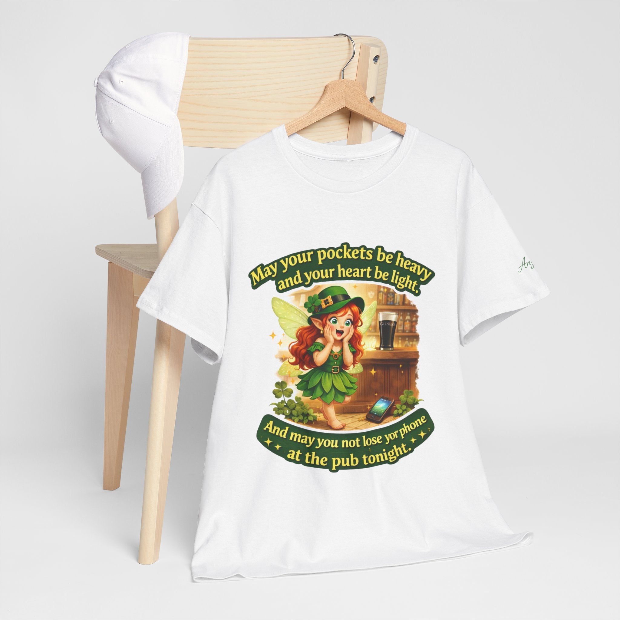 Copy of Copy of T‑Shirt — "Zero Luck Given" Irish Fairy St. Patrick’s Day Tee