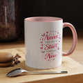 Copy of Copy of Christian Coffee Mug – "The Struggle is Real but so is Jesus" Accent Mug