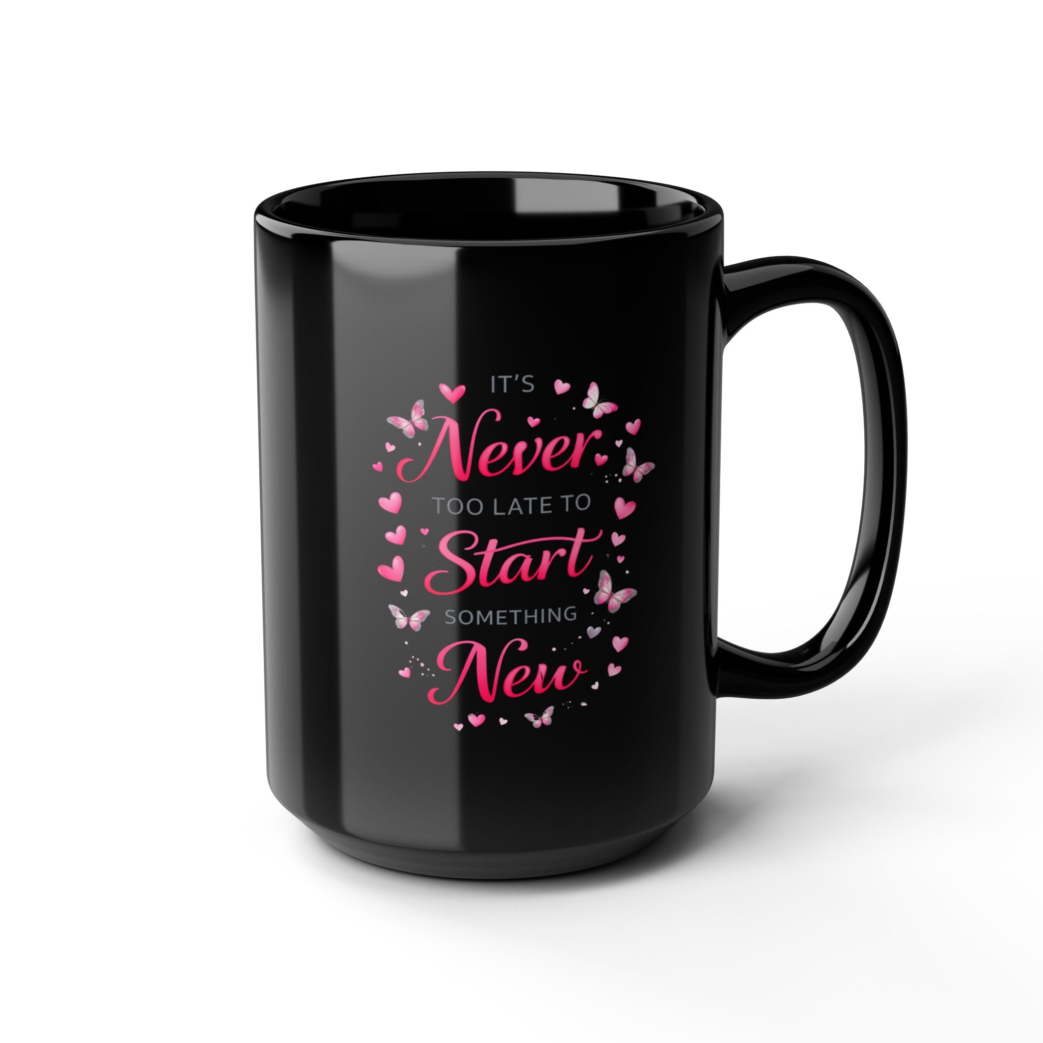 Copy of God Is Still Writing Your Story 15oz Black Mug — Inspirational Christian Coffee Cup