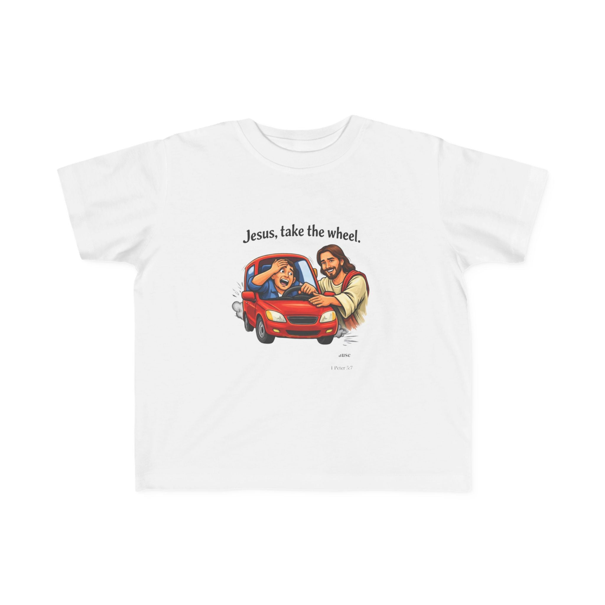 Copy of Toddler T-Shirt – "The Lord Will Guide You Always" Cute Christian Kids Tee