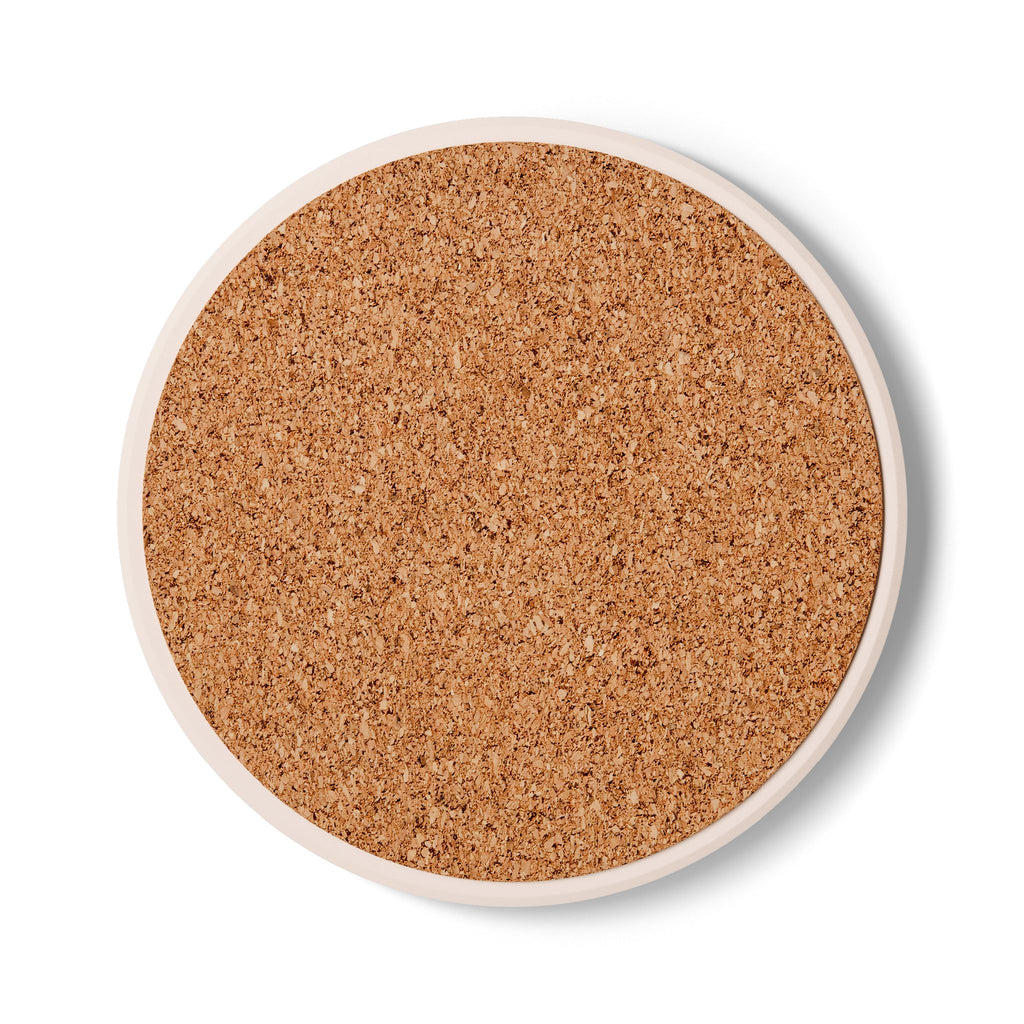 Catch Up with Jesus Ceramic Coaster – Funny Ketchup & Faith Kitchen Coaster