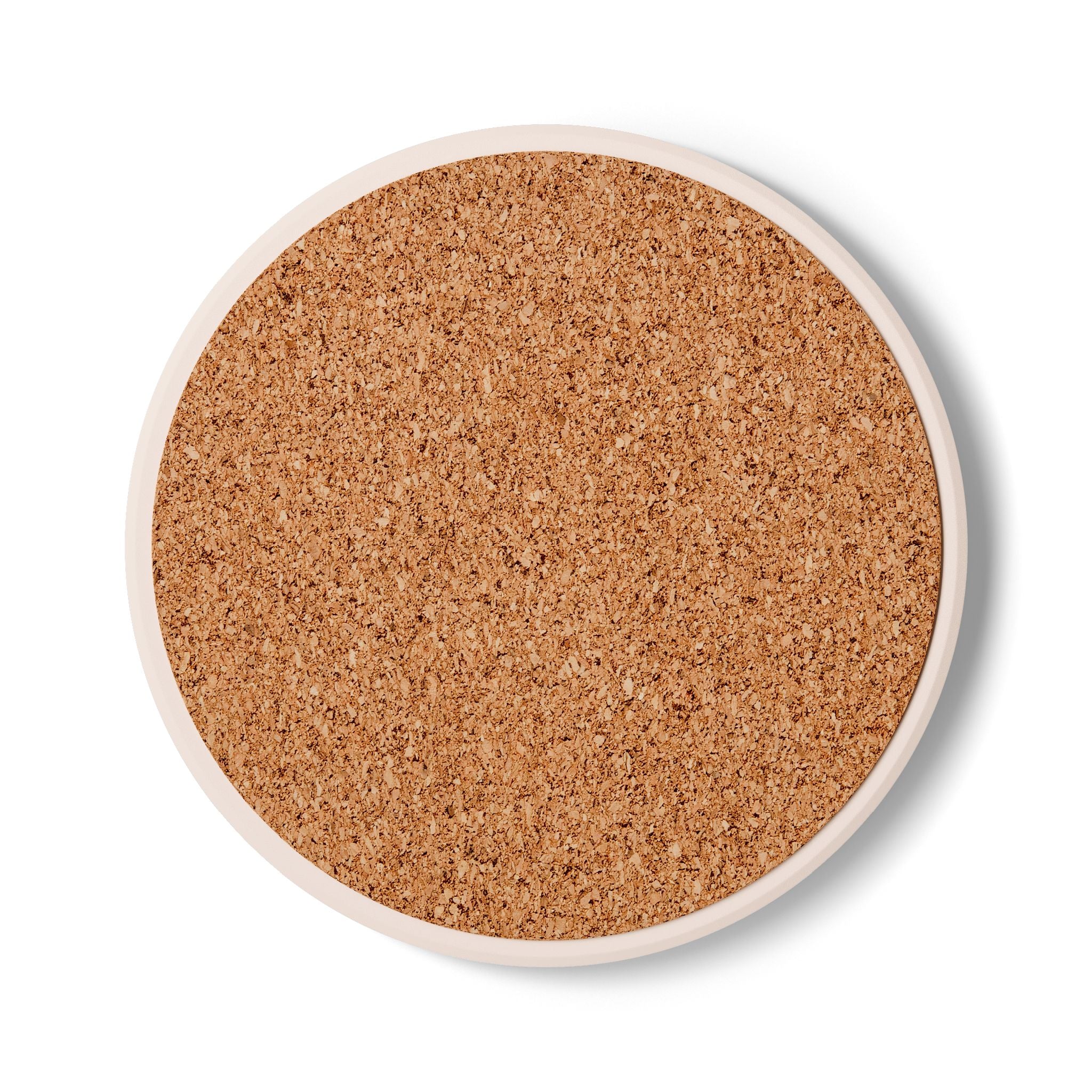 Catch Up with Jesus Ceramic Coaster – Funny Ketchup & Faith Kitchen Coaster