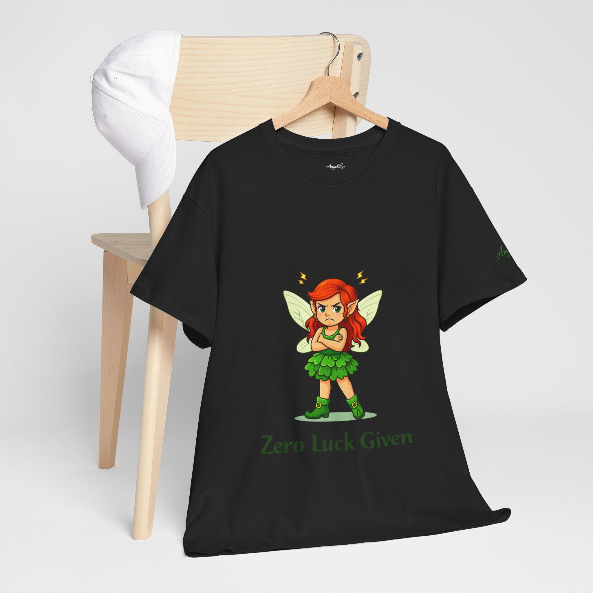 Copy of T‑Shirt — "Zero Luck Given" Irish Fairy St. Patrick’s Day Tee