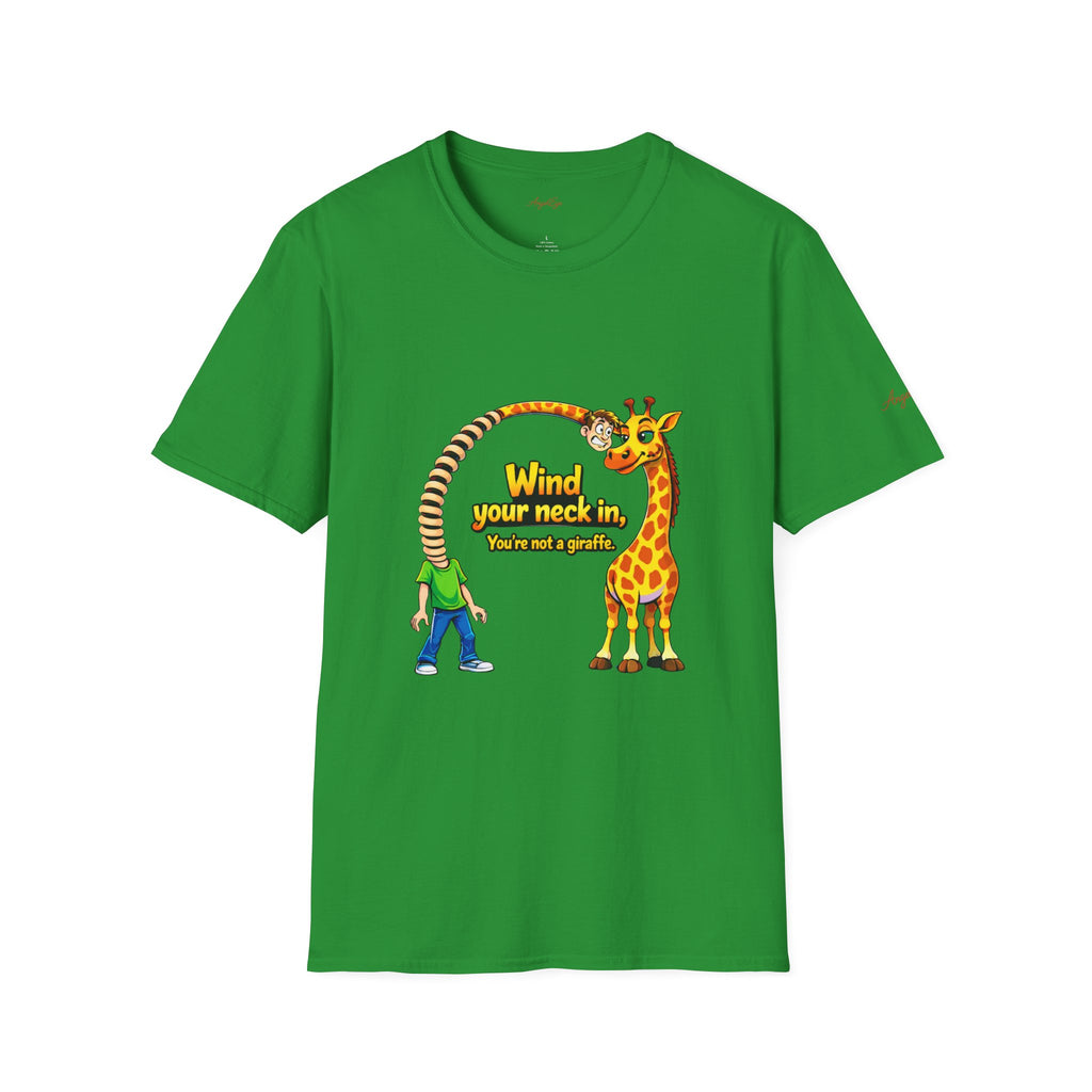 Giraffe 'Wind Your Neck In' Graphic T-Shirt