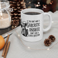 Sarcastic Skeleton Coffee Mug