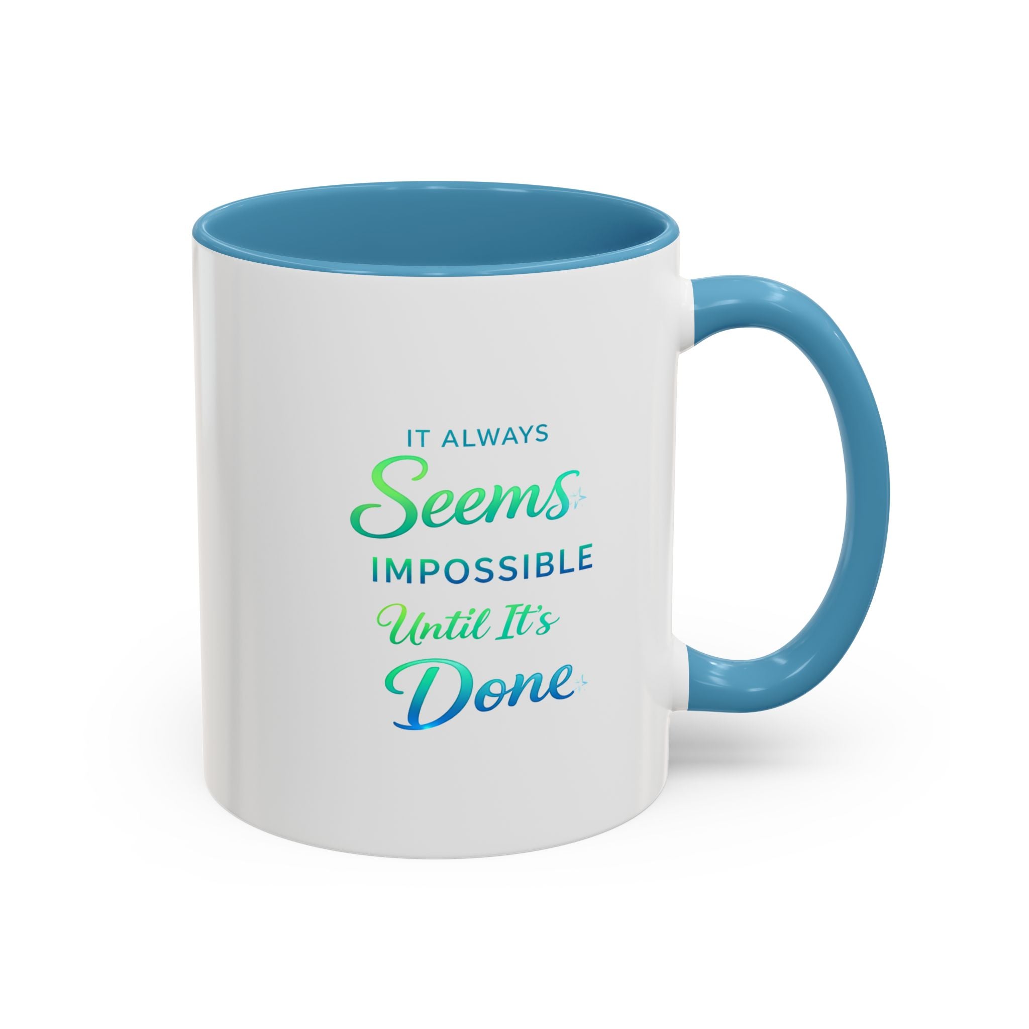 Copy of Copy of Copy of Christian Coffee Mug – "The Struggle is Real but so is Jesus" Accent Mug