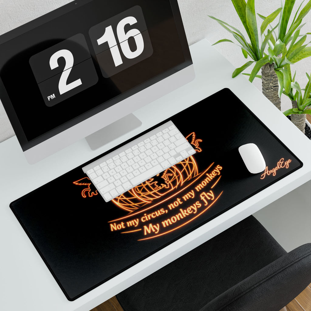 Copy of Desk Mat — "Wind Your Neck In, You're Not a Giraffe" Funny Office Mouse Pad